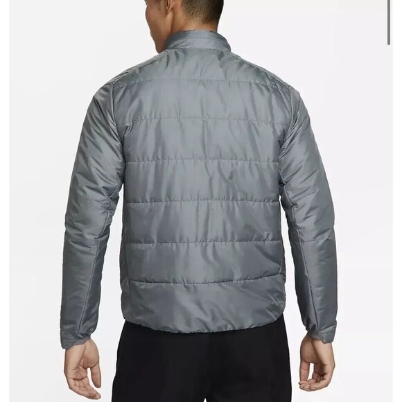 Nike Running Jacket Mens 2XL Therma-FIT ADV AeroLoft Repel Down Grey FB7556-084 - Picture 2 of 16